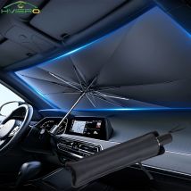 Multiuso conveniente pieghevole parabrezza per Auto parasole interni Protechor Accessorie parte Auto parasole ombrello coperture anteriori