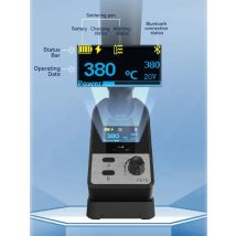 MINIWARE Cordless Soldering Station TS1C DIY  45W Digital Electric Soldering Iron Super Capacitor Powered Rework SMD Bluetooth