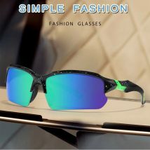 Outdoor Sprots Leichte UV400-Sonnenbrille für Herren und Damen, Radfahren, Laufen, Wandern, Party und Festival