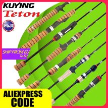 KUYING TETON L UL SUL 5'2" 6'3" 6'4"6'2" 6'6" Canna da pesca Richiamo Canna Spinning Casting FUJI Carbonio 1-4g 0.8-3g 2-10g M-Fast bfs
