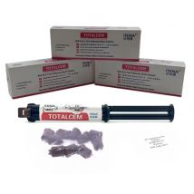 Dentale TOTALCEM Resina autoadesiva Cemento ITENA Impiallacciatura di porcellana Corona Colla composita Doppia cura Ceramica Protesi Riparazione Incollaggio