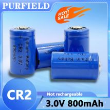 PURFIELD CR2 CR15H270 ELCR2 CR15266 3V Lithium-Batterie Für Digital Kamera Drucker Entfernungsmesser Taschenlampe Trockenen Primäre Batterie