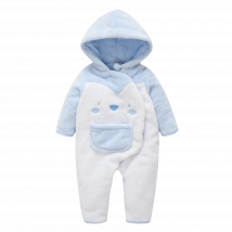 Kavkas Winter Baby Junge Strampler Cartoon Print Neugeborenen Verdicken Baumwolle Kleidung Langarm Vorzeitige Baby Overalls