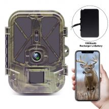 Live Stream Trail Camera 4K Video 30MP WiFi APP No 4G network  Hunting Cameras With 8000mAh Li-Battery Night Vision WiFi940PROLI