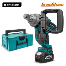 Kamolee 5000 NM Coppia Batteria agli ioni di litio per avvitatore elettrico senza spazzole da 1 pollice per batteria 18 V/21 V