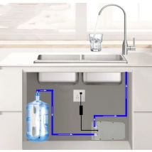 12V Caravan Cucina Elettrica Pompa Acqua Rubinetto Pompa di Aspirazione Automatica Dell'acqua 1.5 L 2.7L Rubinetto Pompa di Aspirazione Automatica Per Galley