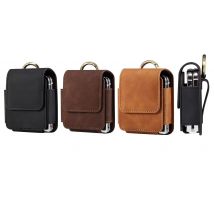 Custodia per telefono pieghevole per Samsung Galaxy Z Flip 6 5 4 3 2 5G Motorola Razr 50 Huawei P50 Tasca per cintura con clip per fondina