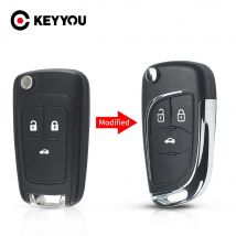 Keyyou modifizierte Flip Remote Autos chl üssel Shell für Chevrolet Cruze Epica Lova Camaro Fit Buick Opel Vauxhall Insignia Astra Fob Fall