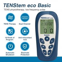 Unidad Tens Estimulador muscular 16 Modo de masaje Máquina Tens EMS Dispositivo Masajeador con pantalla táctil Intensidad Paño de hombros de tejido profundo Rel