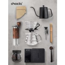 1 Satz Kaffeemaschinen-Set zum Übergießen, Kaffee-Starter-Set, tragbares Kaffee-Set, Werkzeuge für Reisekaffee-Zubehör, Festival-Geschenke