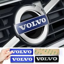 Metal Car Front Grille Emblem Logo/Steering Wheel Airbags Badge Stickers For Volvo XC60 XC90 S60L﻿ S80L S60 S80 V60 C70 S40 C30