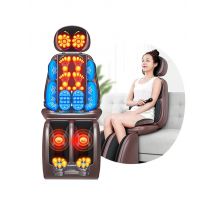 Electric Full Body Massage Chair Neck Back Waist Massage Cushion Heat & Vibrate Massage Pad As a Gift For Wife Parents 110V/220V