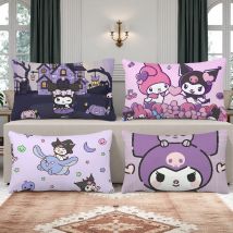 cushion cover My m-Melody cartoon Rectangle funny cute SRO Pillow Cover Home Sofa living Room Coffee Shop k-kuromi Pillowcase