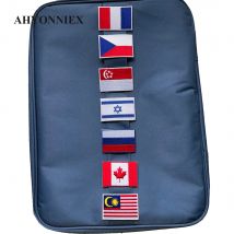 1 United States United Kingdom Italy France Germany Flag Stickers Personality Embroidery Badges Iron On Patch for Clothes DIY