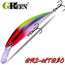 90mm 30g Elritze schwer sinkende grobe Spur Blazin Troll ing Angeln locken Pesca Forelle Delphin harten Köder isca künstlich