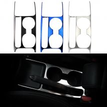 Auto Wasser Tasse Dekoration Abdeckung Trim Hand Brems Panel Aufkleber für Nissan Kicks 2017 - 2021 LHD Edelstahl Zubehör