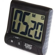 Timer da Cucina Digitale Magnetico con Allarme Sonoro per Cucina, Riunioni, Aula, Studio, Lavoro, Cottura