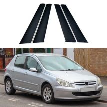 4 pz porta finestra Trim montanti adesivo decalcomania copertura accessori auto per Peugeot 307 2001 2002 2003 2004 2005 2006 2007 2008