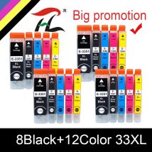 20PK Compatibile Per EPSON 33XL 33 Cartuccia D'inchiostro Per T3351 T3361 Expression Premium XP 530 540 630 640 635 645 830 900 Stampante