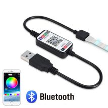 Smart 5V USB Bluetooth Controller 4pin 5050 2835 RGB LED Streifen Licht 4 Pin Stecker Telefon APP Control band TV Hintergrundbeleuchtung Dekor