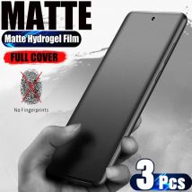 3 Stück weiche TPU-Matte-Hydrogelfolie für Xiaomi Redmi Note 14 Pro 5G Globa Full Cover TPU Displayschutzfolie Redmi Note 14 Pro Plus