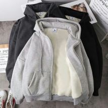 Modisches Herren-Sweatshirt aus neuer Fleece mit Kapuze, vielseitiger, kältebeständiger, lässiger Kapuzenpullover für Herren, Strickjacke
