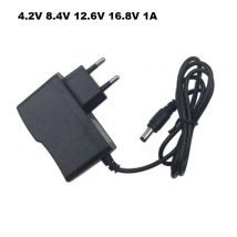 Caricabatterie agli ioni di litio 4.2V 8.4V 12.6V 16.8V 1A 1000MA per 1S 2S 3S 4S 3.6V 3.7V 7.4V 12V 14.8V Lipo litio 18650 Caricabatteria