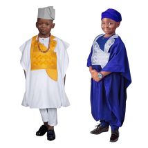 H&D Neue Afrikanische Tradition Kleidung Für Kinder Jungen Weiß Langarm Tops Stickerei Dashiki Robe Hemd Hose Kind Set ramadan