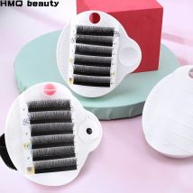 3-in-1-Palette für falsche Wimpern, Ständer, Pad, Palettenverband, Wimpernhalter, handgetragen, verstellbare Wimpernverlängerung, Make-up-Tools
