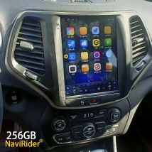8GB 256GB Auto Multimedia-Player GPS für Jeep Cherokee 2013-2017 Android 13 2013 Zoll Navigation