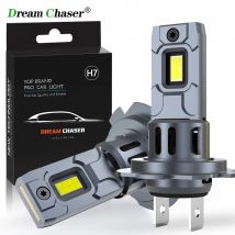 Dream Chaser 20000LM Mini H7 LED Headlight Bulb Wireless 120W CSP for Car Headlamp Auto Diode Lamps H7 Turbo Led 12V 6500K