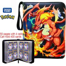 2026 Pokemone Card Album PU Zipper Photo Album Collection Book Anime Figure Album Hobby File Kids Toy Gifts In Stock