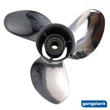 Para Suzuki 60-140HP hélice de acero inoxidable hélice fueraborda marina 13 3/4X13 13 7/8X15 13 7/8X17 14X19 14X21 15 dientes