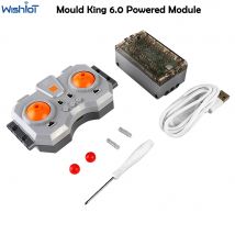 MOLD KING 6.0 Modulo alimentato di ricarica ad alta velocità APP a 6 canali Motore lineare Telecomando per blocchi di costruzione PF MOC Car Truck