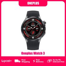 OnePlus Watch 3 46mm OPWWE251 Smartwatch z 1,5-calowym wyświetlaczem LTPO, szybkim ładowaniem, 120-godzinną żywotnością baterii, 100 trybami sportowymi i dwuczęstotliwościowym GPS.