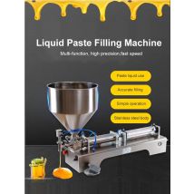 PBOBP Horizontal Pneumatic Paste Filling Machine Peanut Butter Cosmetic Cream Tomato Chocolate