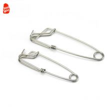 5 Stück Wirbel Snap Angel gerät offenes Auge geschlossener Augen stift drehbarer Stift haken verschiedene Arten Angel zubehör Werkzeuge Zubehör