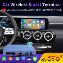 Neuestes Kabelloses CarPlay Android Auto für Mercedes Benz A-Klasse W177 2019-2022 MBUX NTG6.0 Mit Mirror Link Airplay Mit Neuer Benutzeroberfläche