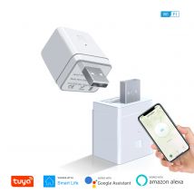 Tuya Smart Micro USB Adapter Schalter 5V WLAN Mini USB Netzteil kompatibel mit Alexa Google Home Assistant kein Hub erforderlich