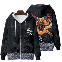 2025 new 3D Full Printing Cartoon Dragon Fashion Men Women Hoodie Sweatshirts Cosplay Costume Long Sleeve Hoodies