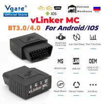 Vgate vLinker MC ELM327 V2.2 Bluetooth 4.0 Skaner OBD2 OBD 2 BimmerCode FORScan Automatyczne narzędzia diagnostyczne samochodu ELM 327 V1 5