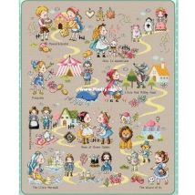 G130 Stich Kreuz Stich Kits Handwerk Pakete Baumwolle Stoff Floss Gezählt Neue Designs Hand Stickerei Kreuz-Stitching