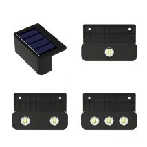 Solar - Powered Smart Wall Light with Automatic Day - Night Control, Ideal for Courtyards and Pathways