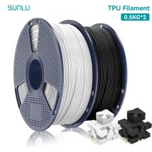 Filamento TPU SUNLU 0,5 kg 1,75 mm 95 A per stampante 3D |   Elevata elasticità + resistente al calore |   Spedizione veloce |   Opzioni multicolori