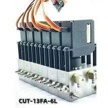 CUTRC Hydraulisches Modell Mehrwege-Umkehrventil 2-7-Wege-Mehrwegeventil Engineering Modell CUT-13FA