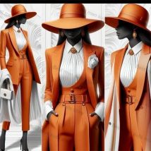 High Quality Cotton Women Suit Set 2 Piece Blazer+Trousers Formal Office Lady Customized Tiered Trousers Prom Coat Jacket