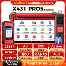 NUOVO Launch X431 PRO 5 PRO5 Strumenti diagnostici per auto J2534 Programmazione Auto OBD2 Scanner Diagnosi Strumento automobilistico pk X-431 V +