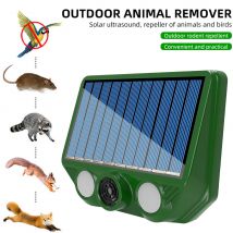 1-5PCS Solare Repellente Per Animali Scarer Ad Ultrasuoni Animale Sonar Deterrente Repellente Per Esterni Dispositivo di Sensore Dei Parassiti cane/gatto/uccello Repellere