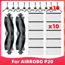 Fit Für AIRROBO P20 Roboter Staubsauger Roller Seite Pinsel Hepa-Filter Ersatz Ersatzteile Zubehör