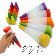 Penna per scrittura a torta in crema di Silicone strumento per decorare la cottura stampo per torta ugelli per tazza di crema accessorio per la cucina strumento per piatti per alimenti occidentali